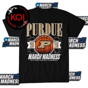 Purdue Boilermakers Men’s Basketball 2026 March Madness Unisex T-Shirt Hoodie