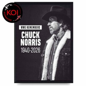 RIP Chuck Norris Death 1940 2026 Thank You For Memories Home Decor Poster Canvas