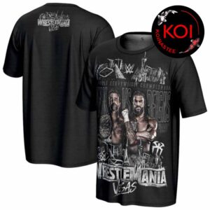 Roman Reigns CM Punk Wrestle Mania Vegas 2026 All Over Print T-Shirt