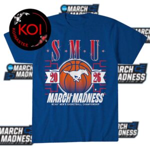 SMU Mustangs Men’s Basketball 2026 March Madness Unisex T-Shirt Hoodie
