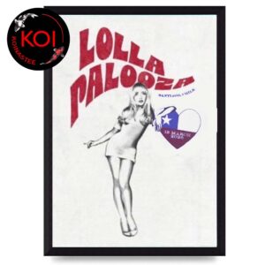 Sabrina Carpenter Lollapalooza Chile 2026 March 10th Home Decor Poster Canvas