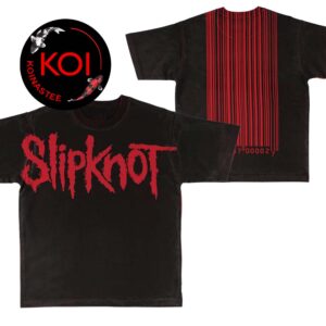 Slipknot x Welcome Skate Boards Barcode All Over Print T-Shirt