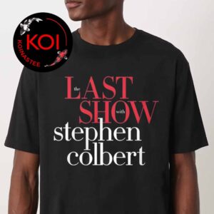 Stephen Colbert The Last Show With Stephen Colbert Unisex T-Shirt