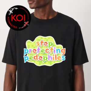 Stop Protecting Pedophiles Pokemon Pokopia Logo Unisex T-Shirt