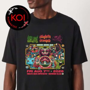 Sublime Slightly Stoopid 311 Band Fiddler’s Green Amphitheater 2026 Denver CO August 7th Unisex T-Shirt
