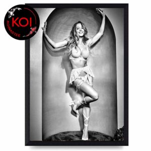 Sydney Sweeney Syrn Seductress 2026 Black White Home Decor Poster Canvas