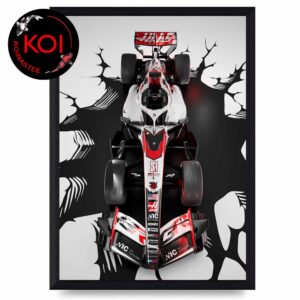 TGR Haas F1 Team x Godzilla 2026 Japanese GP Home Decor Poster Canvas