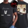 Tank vs Tyrese Gibson For The Lady 2026 March 26th Unisex T-Shirt