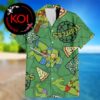 Teenage Mutant Ninja Turtles Raph Pattern Red Hawaiian Shirt