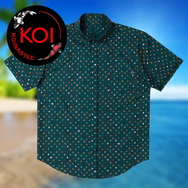 Teenage Mutant Ninja Turtles Underground Icons Leo Raph Donnie Mikey Head Hawaiian Shirt Teenage Mutant Ninja Turtles Underground Icons Leo Raph Donnie Mikey Head Hawaiian Shirt