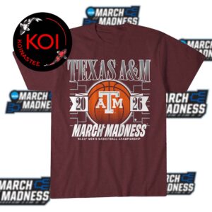 Texas A&M Aggies Men’s Basketball 2026 March Madness Unisex T-Shirt Hoodie