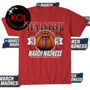 Texas Tech Red Raiders Men’s Basketball 2026 March Madness Retro Unisex T-Shirt Hoodie