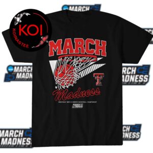 Texas Tech Red Raiders Men’s Women’s Basketball 2026 March Madness Unisex T-Shirt Hoodie
