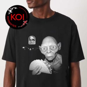 The Lord Of The Rings Gollum Taco Bell Benson Boone Wearing Unisex T-Shirt