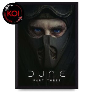 Timothée Chalamet’s As Paul Atreides Dune 3 Movie 2026 Home Decor Poster Canvas
