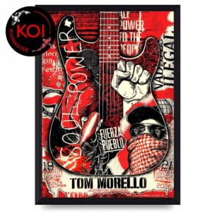 Tom Morello Teatro Municipal Jorge Eliecer Gaitan 2026 Festival Estereo Picnic March 19th 21st Home Decor Poster Canvas