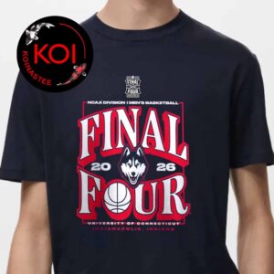 UConn Huskies Men’s Basketball Final Four 2026 NCAA March Madness Unisex T-Shirt