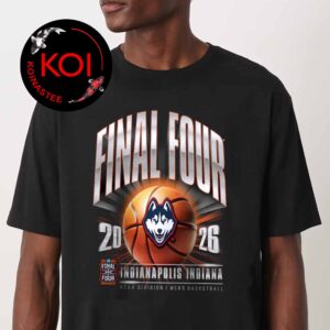 UConn Huskies Men’s Basketball Final Four NCAA March Madness 2026 Unisex T-Shirt