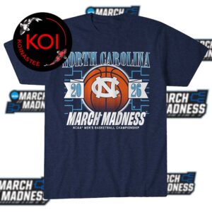 UNC Tar Heels Men’s Basketball 2026 March Madness Unisex T-Shirt Hoodie