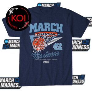 UNC Tar Heels Men’s Women’s Basketball 2026 March Madness Retro Unisex T-Shirt Hoodie