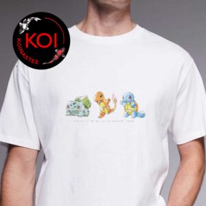 UNIQLO x Pokemon 30th Anniversary Bulbasaur Charmander Squirtle Unisex T-Shirt