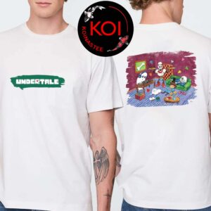 Undertale x Square Enix Chitei De Chill Two Sided T-Shirt