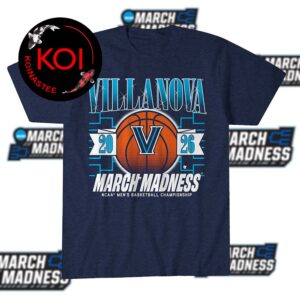 Villanova Wildcats Men’s Basketball 2026 March Madness Unisex T-Shirt Hoodie