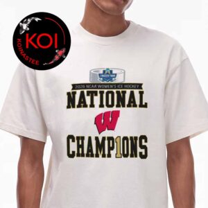 Wisconsin Badgers 2025 2026 NCAA Frozen Four Women’s Ice Hockey National Champions Unisex T-Shirt Hoodie Long Sleeve
