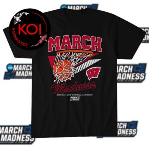 Wisconsin Badgers Men’s Basketball 2026 March Madness Unisex T-Shirt