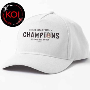 Wrexham AFC Women Genero Adran Premier Champions 2025 2026 Classic Hat Cap Snapback