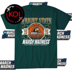 Wright State Raiders Men’s Basketball 2026 March Madness Unisex T-Shirt Hoodie