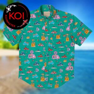 Zootopia Nick Wilde Judy Hopps Car Zoomtopia RSVLTS Hawaiian Shirt