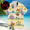 Zootopia Nick Wilde Judy Hopps Clawhauser Priscilla Head Hawaiian Shirt