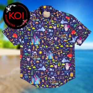 Zootopia Nick Wilde Judy Hopps Jerry Jumbeaux Jr Urban Jungle RSVLTS Hawaiian Shirt