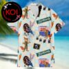 Zootopia Nick Wilde Judy Hopps Paw And Order RSVLTS Blue Hawaiian Shirt