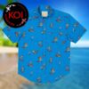 Zootopia Nick Wilde Judy Hopps Priscilla Blue Hawaiian Shirt