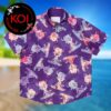 Zootopia Nick Wilde White Pattern Hawaiian Shirt