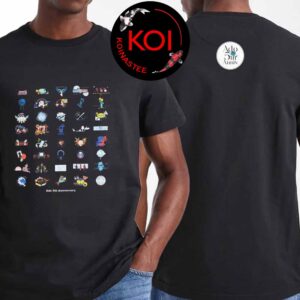 Ado Staff 5th Anniversary Los Angeles LA Best Adobum Graphic Two Sided T-Shirt