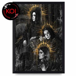 Amy Lee Poppy Courtney LaPlante The Holy Trinity Newtmaan Art