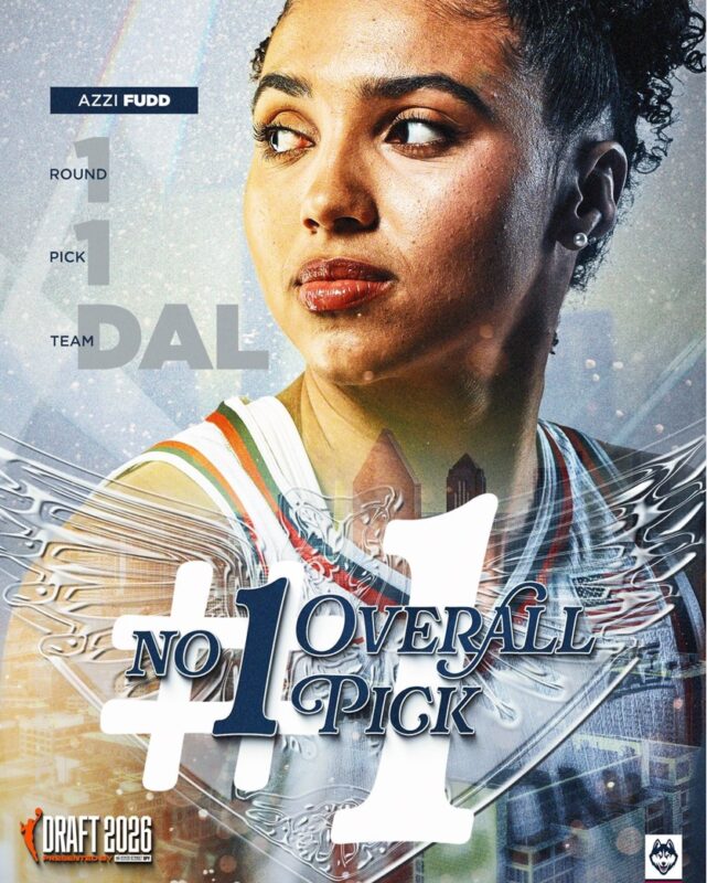 Azzi Fudd No 1 Overall Pick 2026 WNBA Draft
