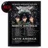Babymetal UK Europe 2026 Tour Dates Home Decor Poster Canvas
