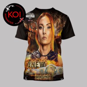 Becky Lynch WrestleMania 42 Las Vegas Winner 2026 Women’s Intecontinental Champion All Over Print T Shirt