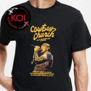 Brandon Lake CMA Fest 2026 The Chevy Riverfront Stage Cowboy Church June 7th Unisex T-Shirt