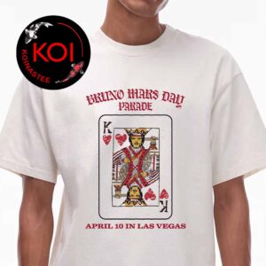 Bruno Mars Las Vegas 2026 Allegiant Stadium April 10th 11th Unisex T-Shirt