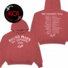 Bruno Mars The Romantic Tour Halo Two Sided Hoodie T-Shirt Bruno Mars The Romantic Tour Halo Two Sided Hoodie T-Shirt