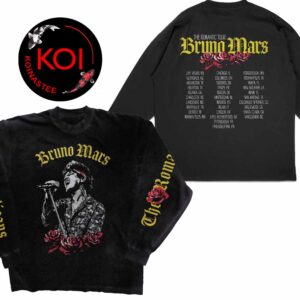 Bruno Mars The Romantic Tour Win All Over Print Long Sleeve