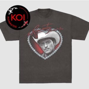 Bruno Mars The Romantic Tour Win Your Heart Unisex T-Shirt