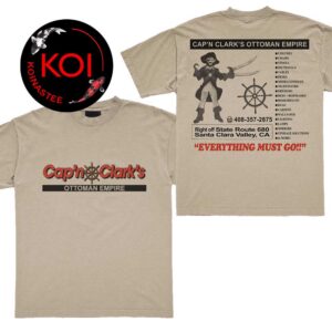 Cap’n Clark’s Ottoman Empire Backrooms Movie 2026 Two Sided T-Shirt