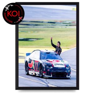 Carson Hocevar First Win Nascar Cup Series 2026 Talladega Home Decor Poster Canvas