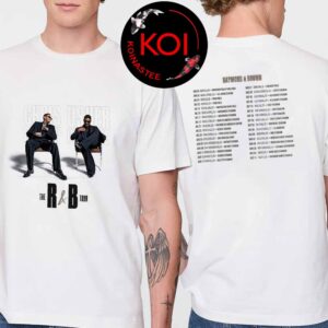 Chris Brown Usher Raymond 2026 Tour Dates Two Sided T-Shirt